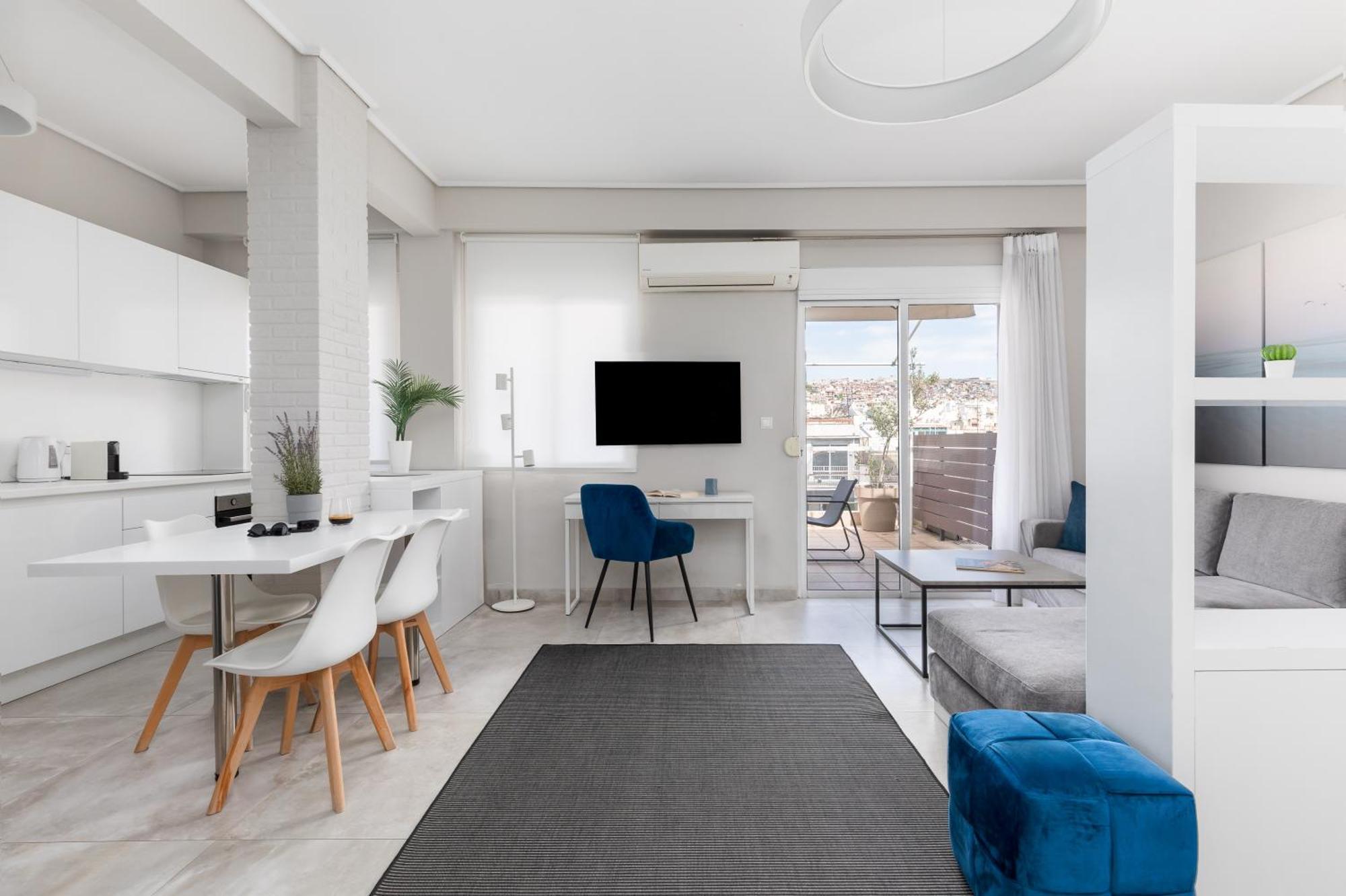 Pearl By Halu!, Penthhouse Suite In The Center سالونيك المظهر الخارجي الصورة